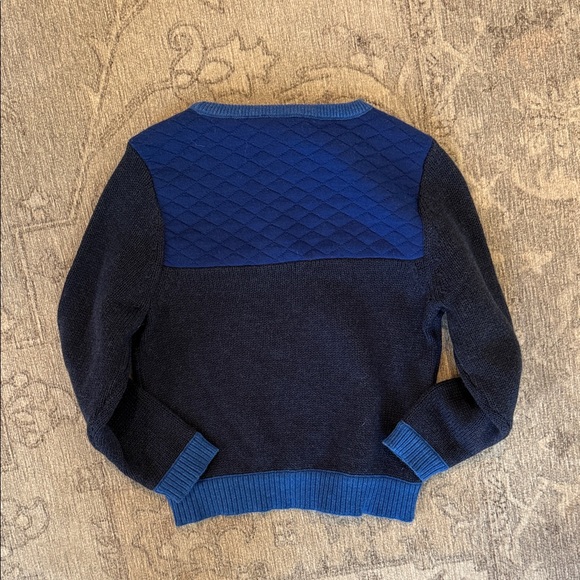 Classic Navy Crewneck Sweater - Picture 3 of 3